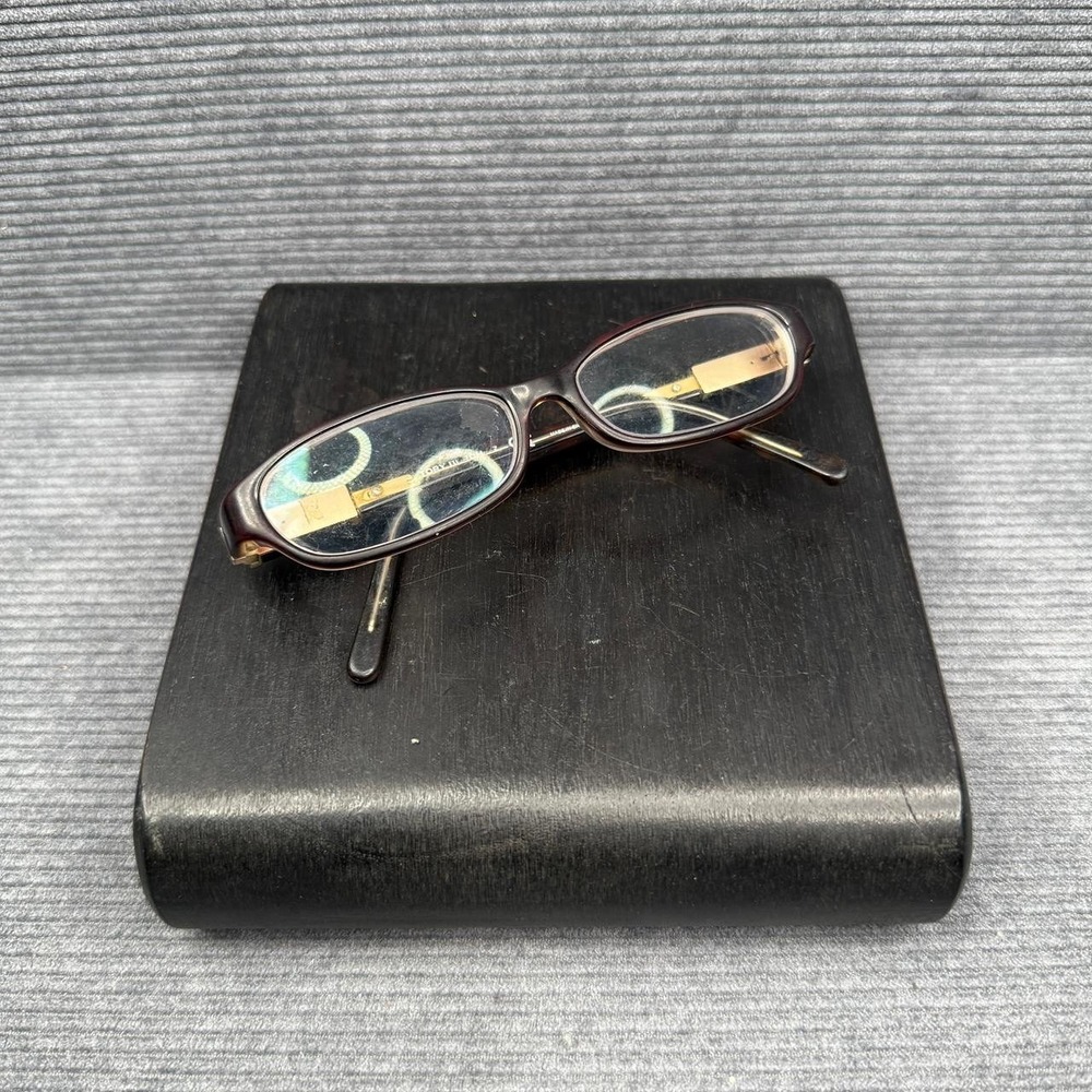 Tory Burch TY 2014 924 Eyeglasses Frames Burgundy Tortoise Gold Logo 51-16-135 - Picture 9 of 9